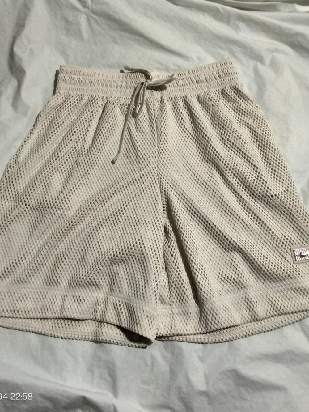 Nike Devin Booker Mesh Basketball Shorts Men's XL White Dri-FIT HJ3901-104 NWT